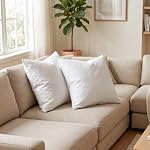 Utopia Bedding Relleno Cojín 45×45 cm Pack de 2 para Cojines Cama Sofá