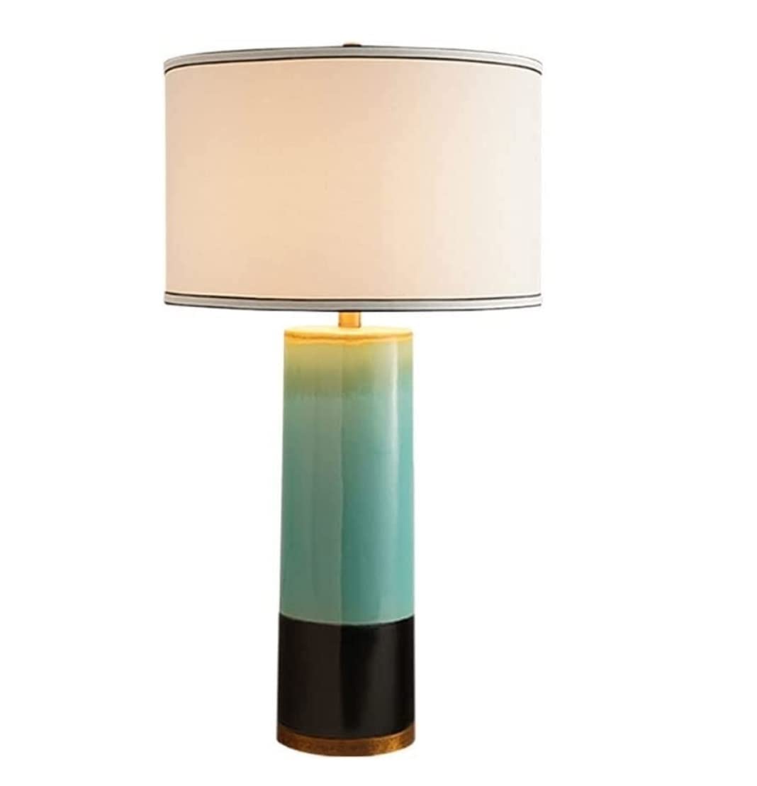 Lampa Stołowa Lampy Stołowe Do Salonu Amerykańska Lampa Stołowa W Stylu Retro Z Ceramiki Piecowej Lampy Stołowe 32" Duża Lampa Biurkowa Do Salonu Dekoracje Do Sypialni Lampy Nocne Lampki Nocne