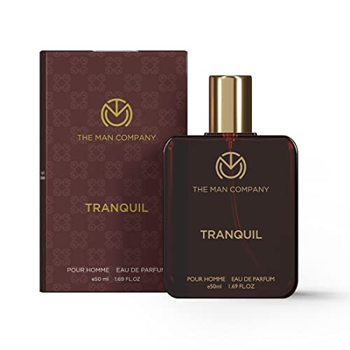 The Man Company Tranquil Perfume For Men - 50ml | Premium Long Lasting Fragrance | Citrusy, Floral and Musky | Gift For Men | Day Outing Body Spray