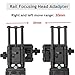 Macro Focusing Focus Rail Slider, Slider Macro Sliding for Panoramic and Macro Photography, Tr Stablizer Macro Rail for UNC1 / 4, 3/8 Inch Screw Hole