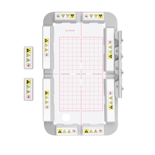 Image of Sew Tech Magnetic Embroidery Hoop for Brother SE700 SE725 SE600 SE625 SE630 SE400 SE425 PE550D PE540D PE545 PE535 PE525 PE500 NS1750D NS1850D M380D Babylock Embroidery Machines (5 inchx7 inch, SA434MK)