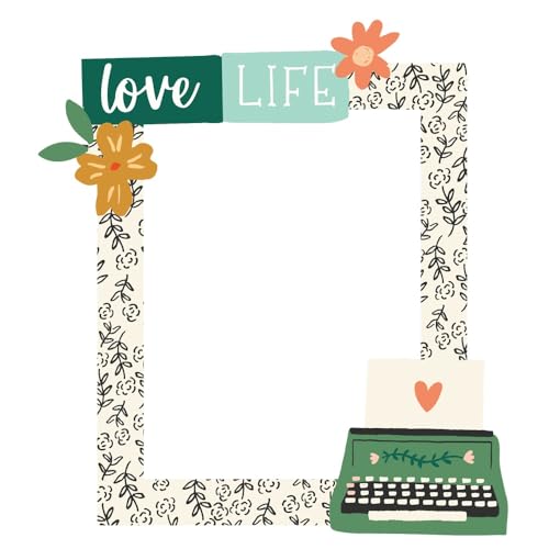 My Story Chipboard Frames embellissements scrapbooking cadres rigides pour loisirs - 3
