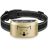 Dog Bark Collar，BXQ Bark Collar for Large Dog with 4 Training Modes and 8 Sensitivity, Rechargeable Humane Barking Collar with 8 Levels for Vibration&Shock, Waterproof Anti Bark Collars for Dogs