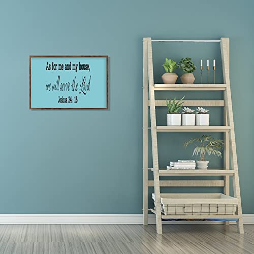 Décoration murale en bois durable et robuste pour salle de bain - 5