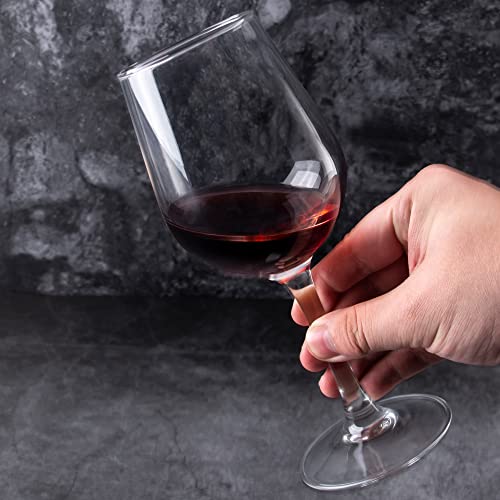 Fawles P0006 Fully Tempered Wine Glasses, Shock Resistant Wine Glass Set For Red Or White Wine, Dishwasher Safe Stem Glasses thumb #5