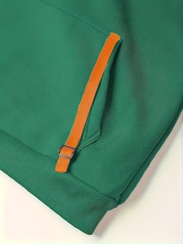 Men's Pullover Hoodie Long Sleeve Quarter Zip Sweatshirt Vintage Workout Cargo Hoodies Tactical Sweatshirt4