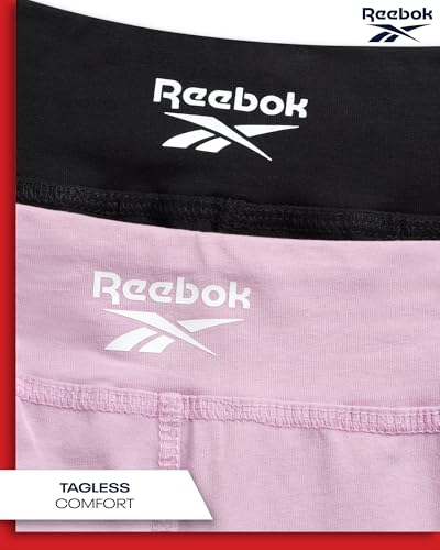 Reebok Girls Leggings - 2 Pack Athletic Performance Cotton Leggings - Yoga Pants for Girls Dance Tights (Sizes: 7-12)3