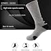 Ski Socken 5 Paar Herren-Sportsocken-Set mit Dämpfung, Frottee, Basketball, Radfahren, Laufen, Wandern, Tennis-Socken-Set, Ski, Damen, Baumwolle, EU 39–45 Skisocken Damen & Herren Ski(2004 5 white blu