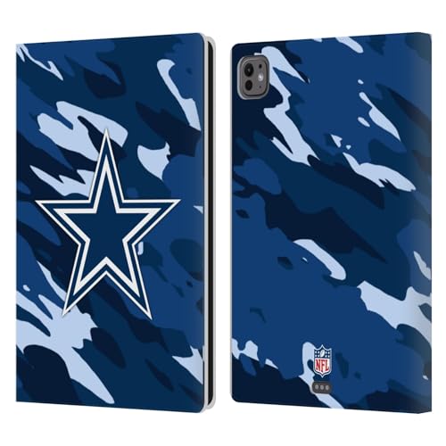 Coque iPad Pro 11 M4 NFL Dallas Cowboys étui portefeuille protection tablette 2024