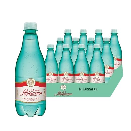 Água Gasosa São Lourenço 510ml (12 un)