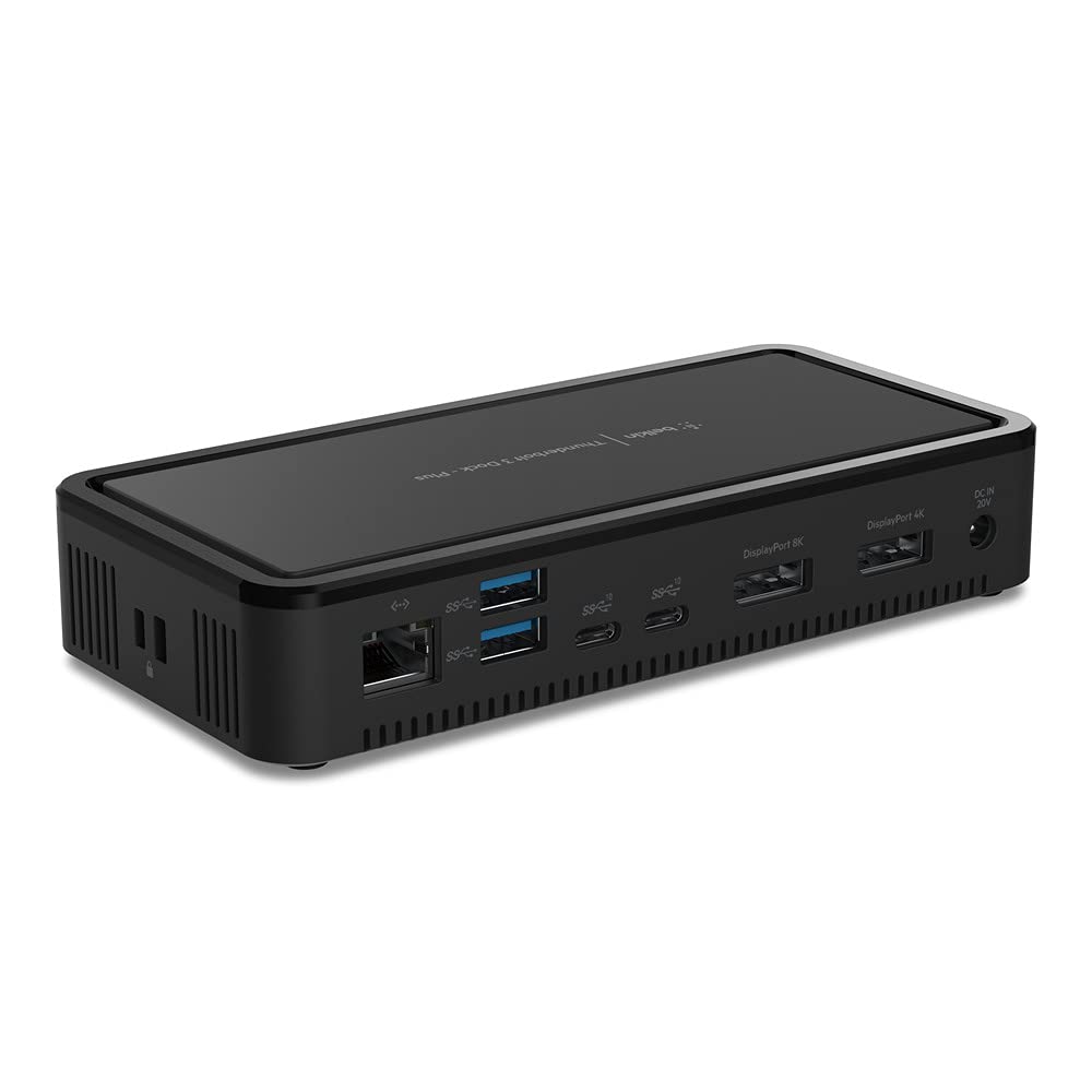 Belkin F4U109VF replicatore di porte e docking station per notebook Nero