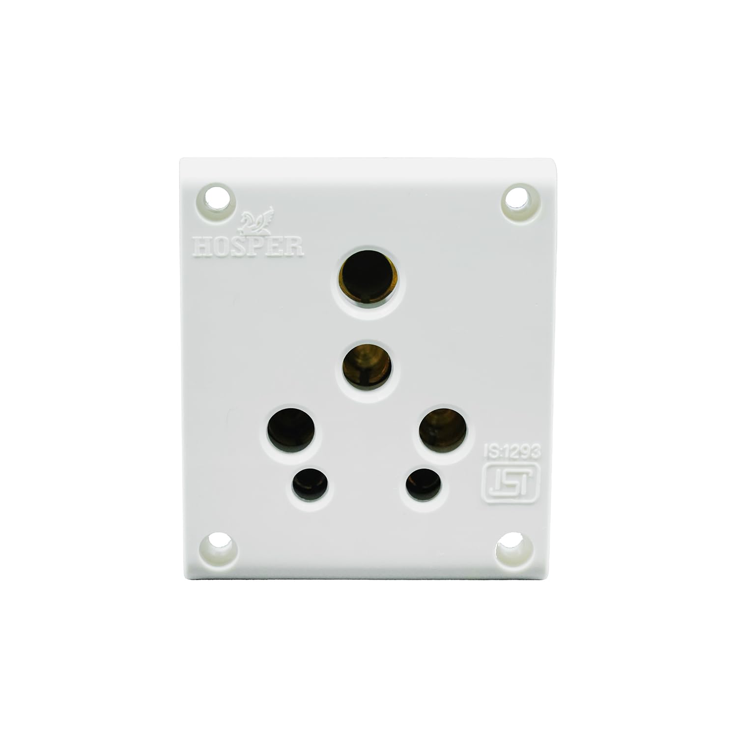 BITCORP 16A 6 pin Socket Without Shutter Big Multiplug Indian Electrical Adaptor Non Modular (Pack of 10) (B0CNTDB5WH) Amazon Price History, Amazon Price Tracker