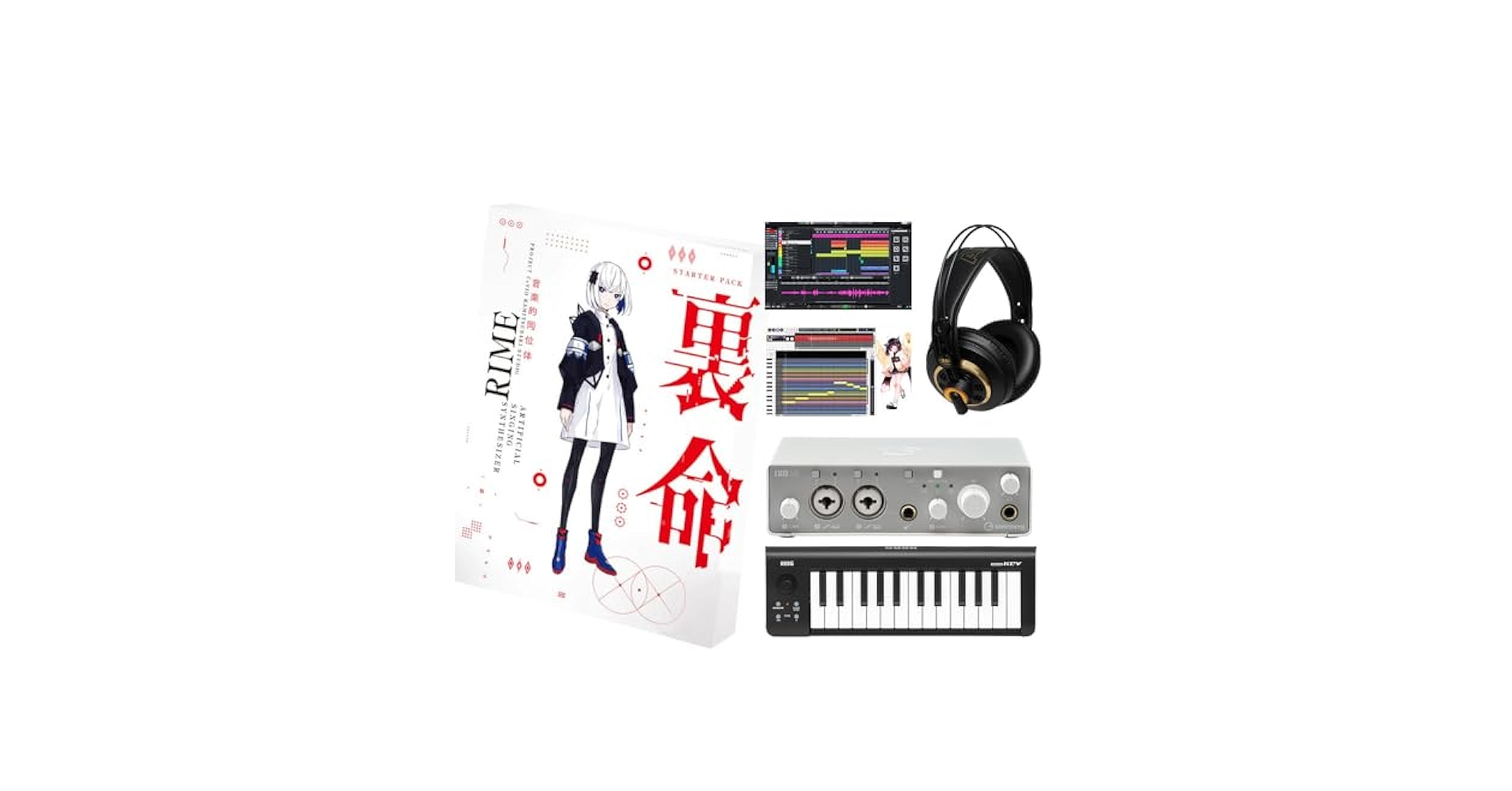 CeVIO AI RIME 裏命 STARTER PACK CeVIO AI RIME 裏命 STARTER PACK 音楽的同位体 裏命（RIME
