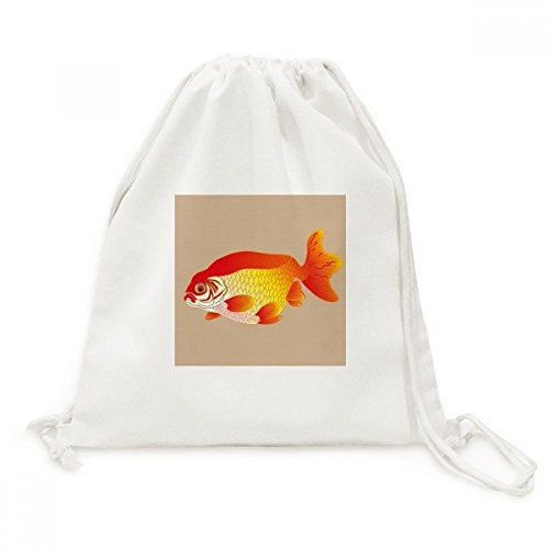 Sac cordon Peinture Japonaise en toile pour alléger vos sorties