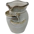 Sunnydaze Cascading Side Tiers 8-Inch Ceramic Indoor Tabletop Fountain