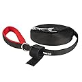 PETTOM Heavy Duty Strong Long Line Dog Lead Leash Traction Rope, for Puppy Small Dogs Training Running with Neoprene Padded Handle, Black, 6 Meter /20FT