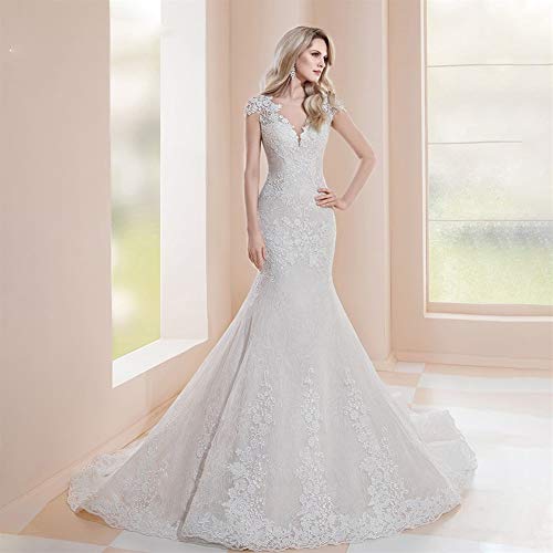 HIN GU - Wedding dress Vestido de novia Vestido de novia de...