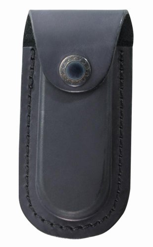 Herbertz Schwarzes Lederetui, für Messer mit 9 cm