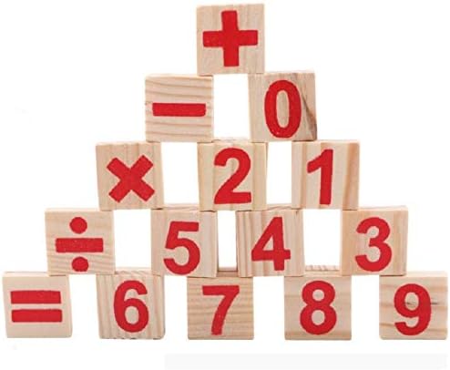 KUTOI Counting Number Blocks and Sticks | Montessori Toys for Toddlers | Homeschool Supplies for Math manipulatives | Educational Wooden Math Educational Number Cards and rods with Storage Tray