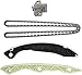 WEDOAUTO Timing Chain Kit Fit For Dodge Caliber/Journey, For Hyundai Genesis Coupe/Santa Fe/Sonata, For Jeep Compass/Patriot, For Kia Forte/Forte Koup, For Mitsubishi Lancer/Outlander Replace# TS21181