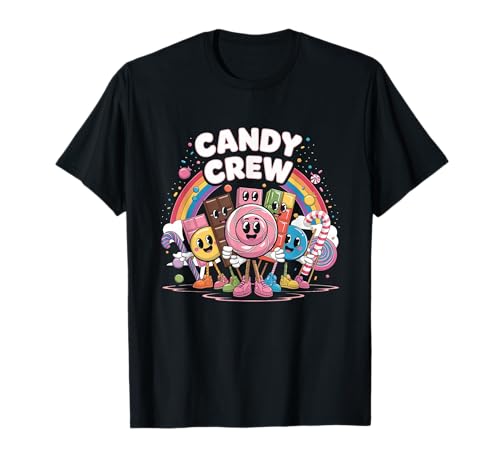 Candy Crew Tshirt Adult Men Women Kids Christmas Pajamas T-Shirt