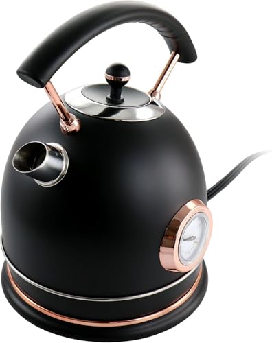 Tetera Eléctrica Retro 1.9 Quart Acero Inoxidable miniatura 5