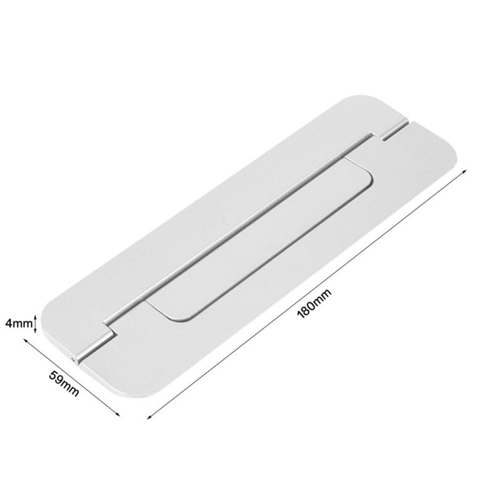 Podstawka pod laptopa, Portable Laptop Stand Invisible Bracket Foldable Notebook Accessories Support for 11-17 Inch Notebooks Akcesoria do laptopów(Silver)