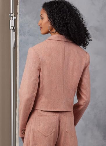 Vestes pour femme R5 patron de papier V2053R5 couture veste blazer chic - 8