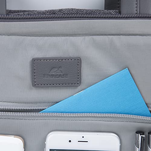 Image of RIVACASE Egmont Woman's Tote Bag Fits 13.3 inch Macbook Design Durability for both Versatility and Style, Long handles Lightweight for Laptop with Smart Organizer Professional Bag for Business Work Travel
