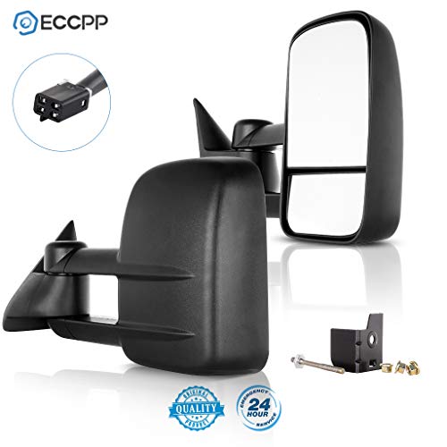 ECCPP Towing Mirrors for 1988-1998 Chevy GMC C/K 1500 2500 3500 Power Pair