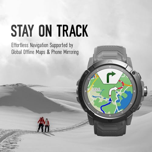 Coros Vertix 2S Adventure GPS Watch Moon Silver