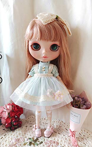 Leoglint �u���C�X �� �h�[���� �l�` �ߑ� 1/6�X�P�[�� blythe ICY Sunny Licca azone ob24 ob22�h�[���p�� �ߑ� ���̊֐ߐl�` �� �l�I�u���C�X �A�E�g�t�B�b�g �l�`�Ȃ� (�h���X) (���C�g�O���[��)