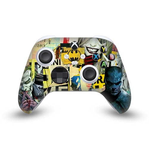 Xbox Series X Skin Batman DC Comics Collage par Head Case Designs