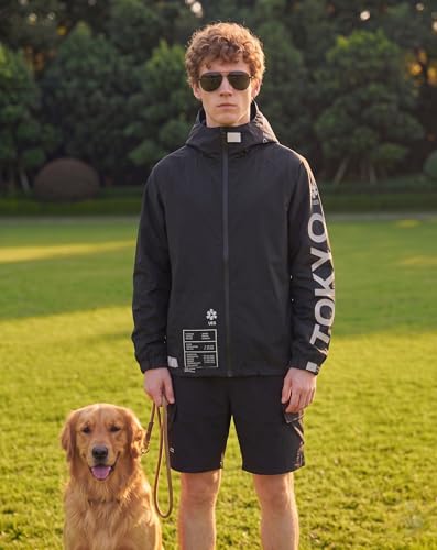 Japanese Streetwear Waterproof Windbreaker Jacket for Men - Image 5