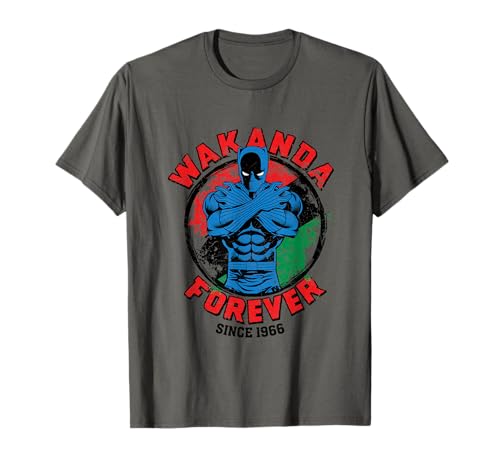 Marvel Black Panther t-shirt de style urbain pour vos sorties cinéma et streetwear