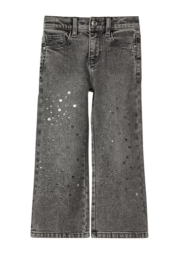 Pantalon en jean avec paillettes pour l'école et les fêtes de famille