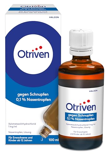 Otriven gegen Schnupfen 0 1 % Nasentropfen mit Xylometazolin 100 ml