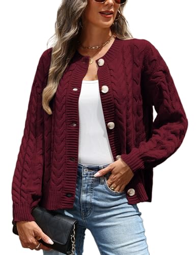 VIMPUNEC Women's Long Sleeve Button Down Casual...