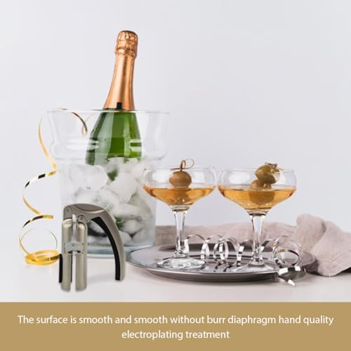 Faderr Sparkling Wine Bottle Opener - Corkscrew and Jar Cork Puller for Wine and Champagne Bottles - Image 6