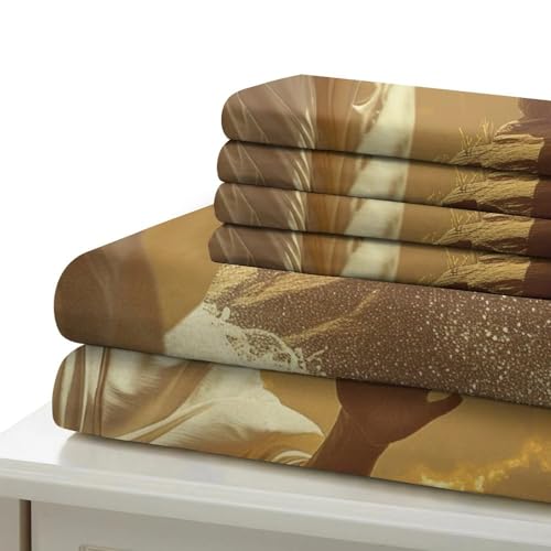 Parure Jésus impression 3D King Size en microfibre haut de gamme - 6