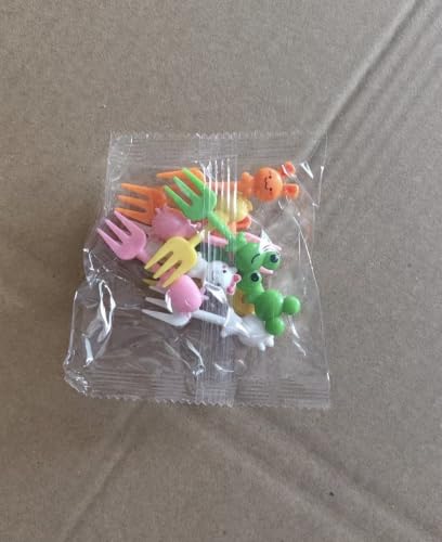 Miniatura 2 de Uyrvape 20pcs Mini Tenedores De Frutas De Dibujos Animados Para Niños, Palillos De Dientes Para Niños Accesorios Para Bento, Mini Pinchos Palillos De Dientes Adultos Postre Frutas Fiesta Infantil