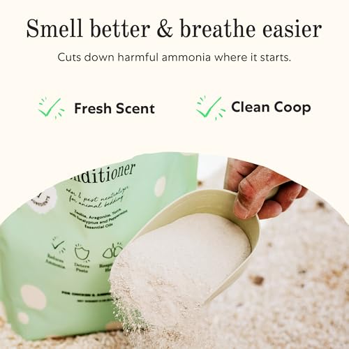 Image of Grubbly Farms Coop Necessities Bundle - Chicken Grit, Layer Calcium & Coop Conditioner - Proper Digestion, Strong Eggshells & Odor Control - Rose Quartz Grit, Aragonite Calcium, Deodorizer