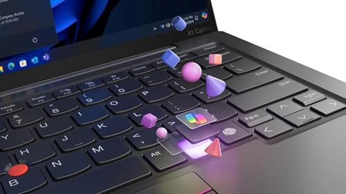 Image of Lenovo ThinkPad X1 Carbon Gen 13 Aura Edition AI Laptop, Intel Core Ultra 7 258V (> Ultra 7 165), 14 inch 2.8K (2880 x 1800) OLED, 32GB DDR5, 2TB SSD, IR Webcam, Wi-Fi 7, Copilot+ PC, IST HUB, Win 11 Pro