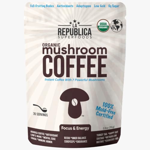 La Republica Instant Mushroom Coffee