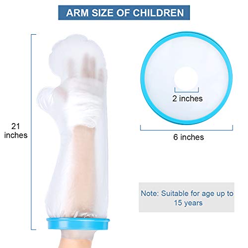 image for Yosoo Health Gear Kids Arm Cast Cover for Shower, Waterproof Seal Tigh