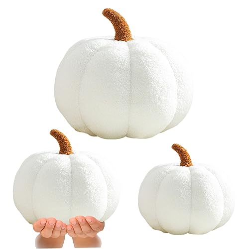 Coussin citrouille en relief 3D moelleux et mignon pour votre lit - 2
