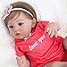WOOROY Realistic Reborn Baby Dolls - 18 Inch Lifelike Newborn Baby Girl, Real Baby with Soft Weighted Body, Real Life Reborn Dolls Gift Set for Kids Age 3+