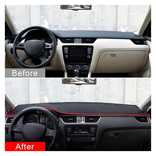 Cubierta parasol antideslumbrante para salpicadero de coche Skoda Octavia A7 2015-2018 RHD 4