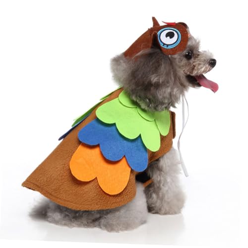 Disfraz de Halloween para perros con vestido festivo suave miniatura 7