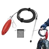 Fish Stringer Heavy Duty - Stainless Steel Clip Rope for Fishing Diving | Anti Rust Material with Carabiner and Float, Keeps Catch Secure in Water for Kayak Anglers or Spearfishing Adventure 314.96 in